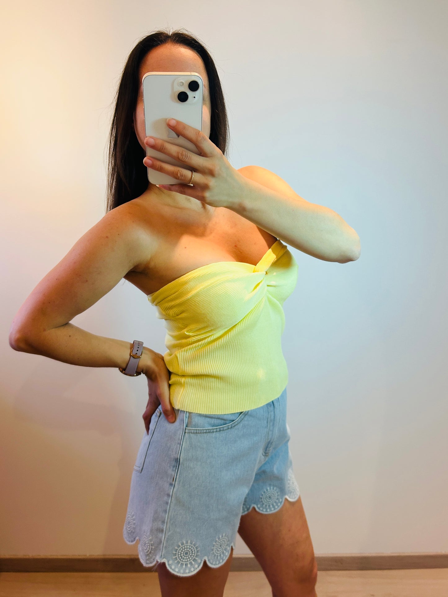 Top bandeau yellow