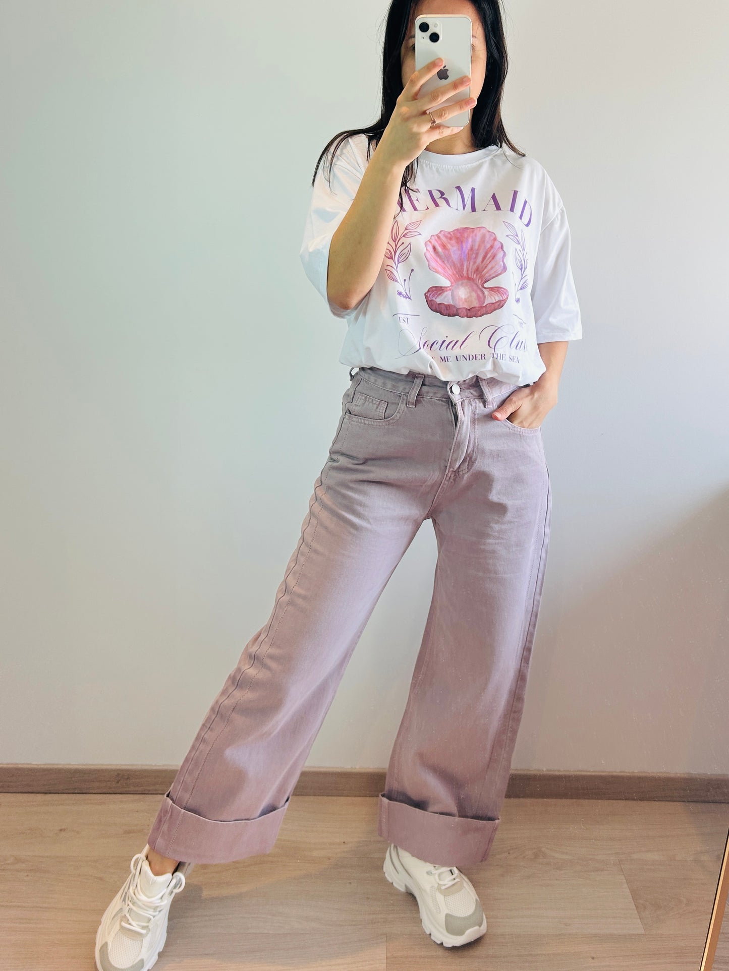 Jeans lila