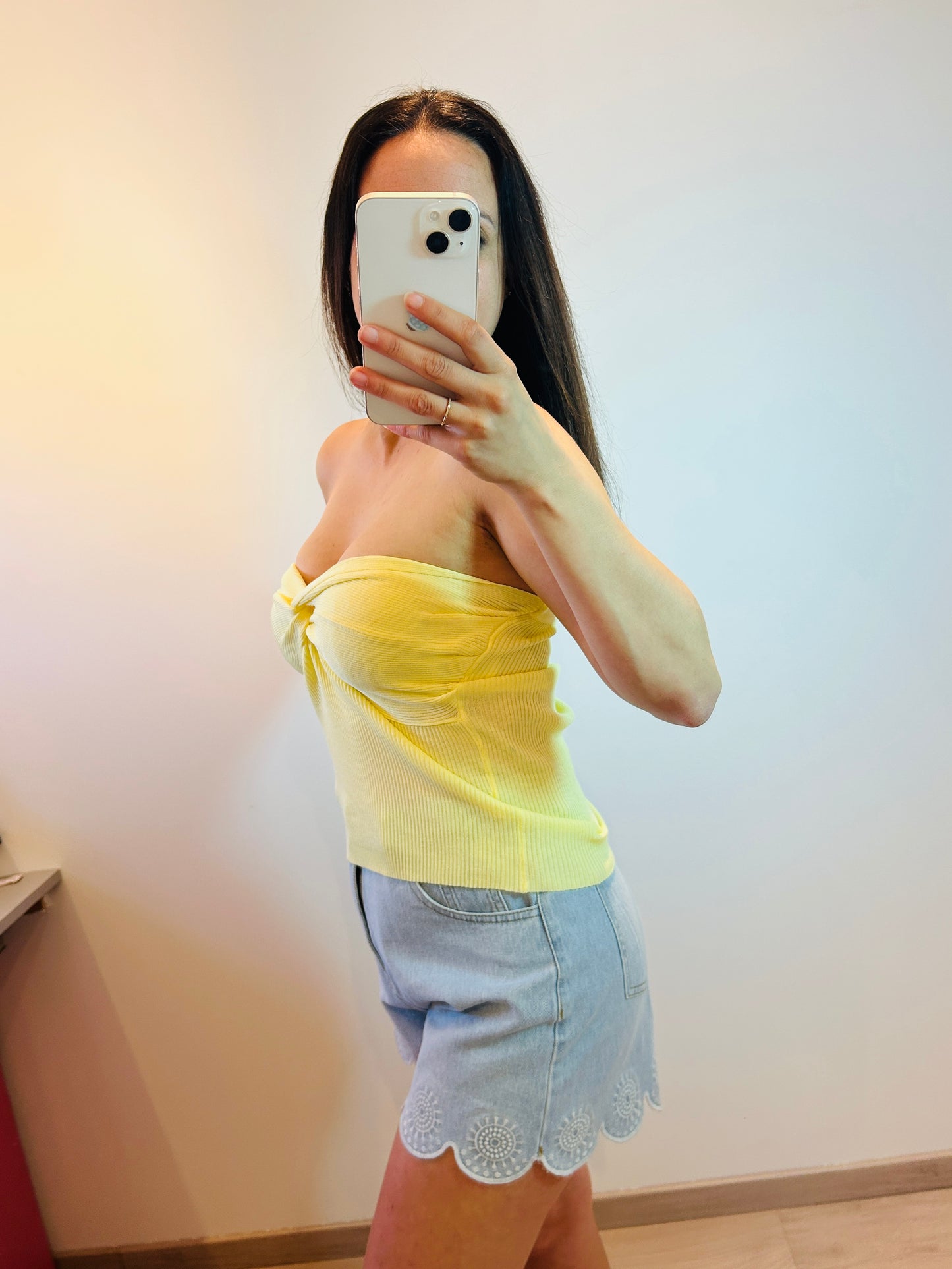 Top bandeau yellow