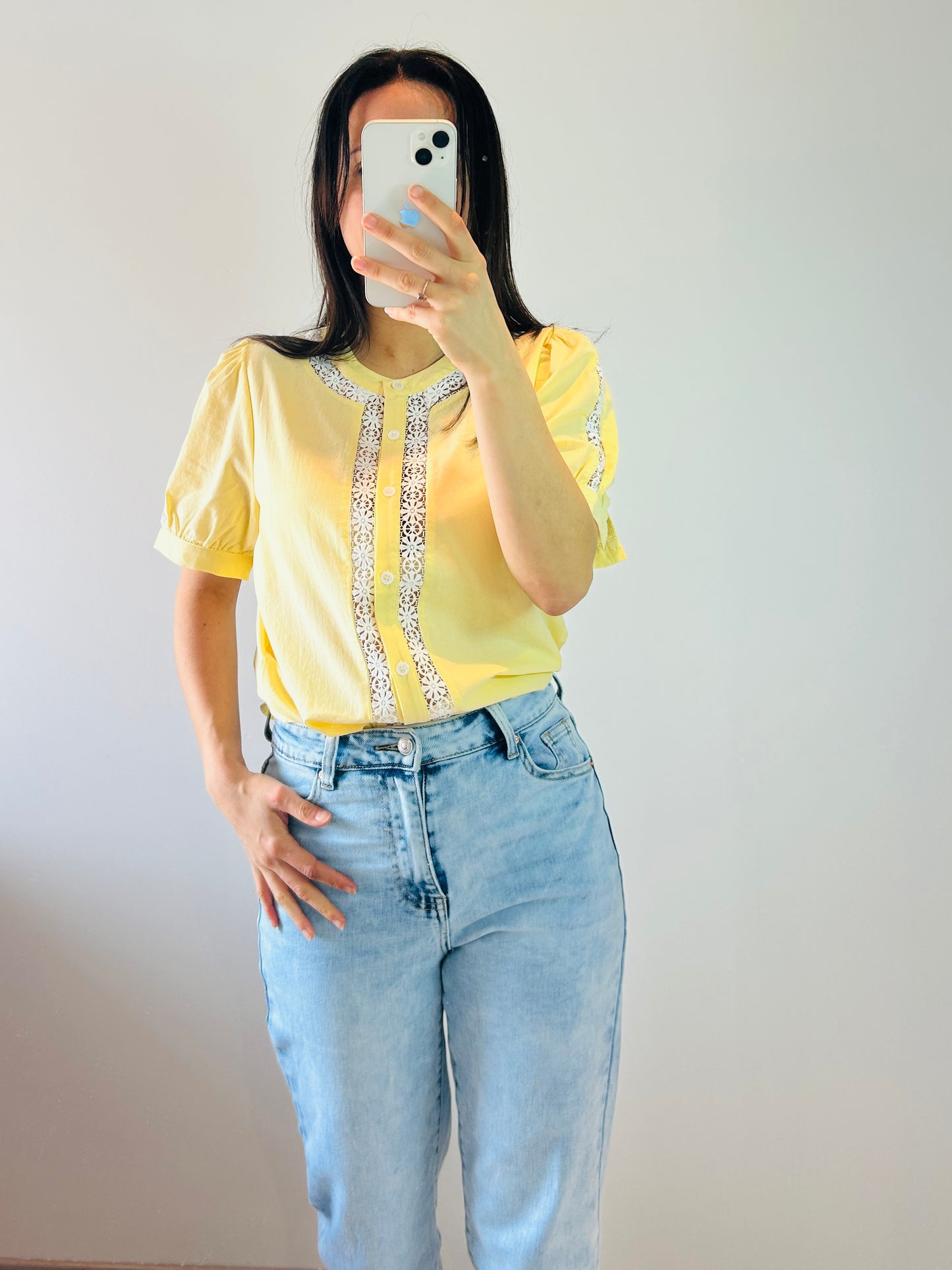 Blouse butteryellow