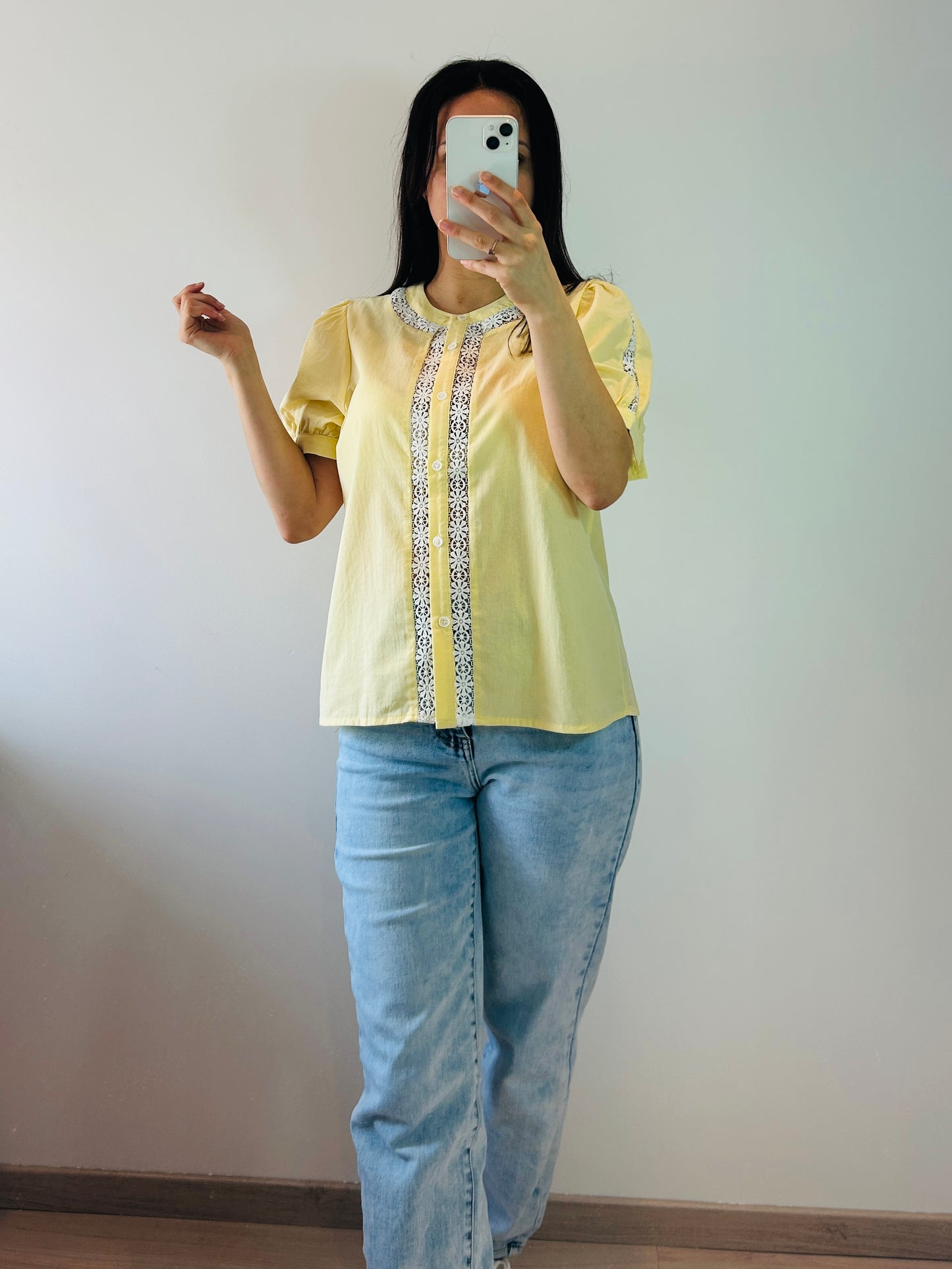 Blouse butteryellow