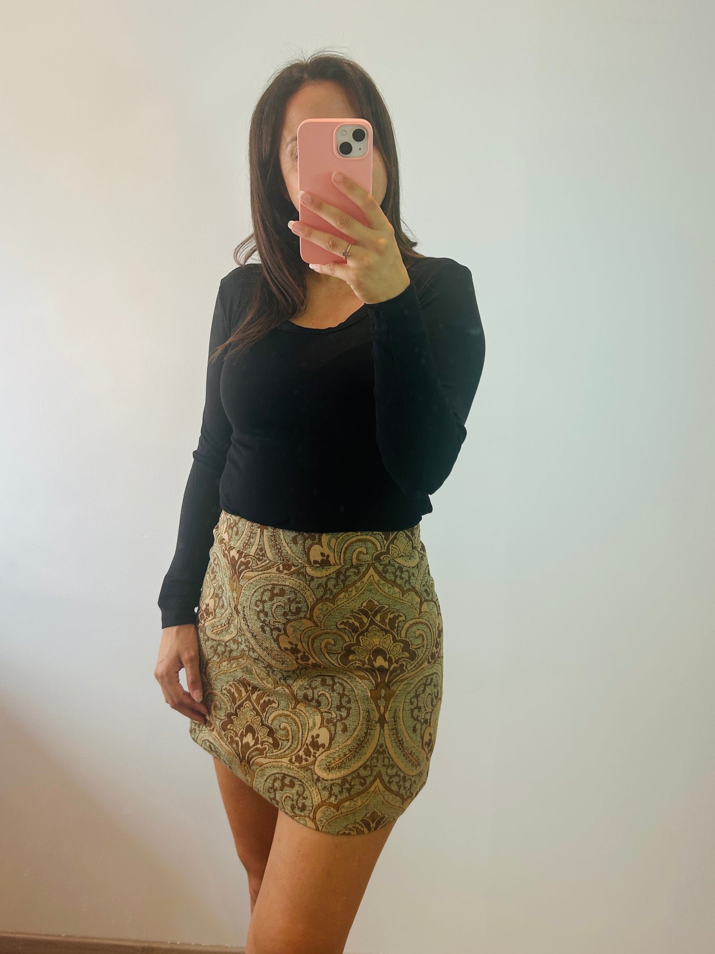 Brocade skirt
