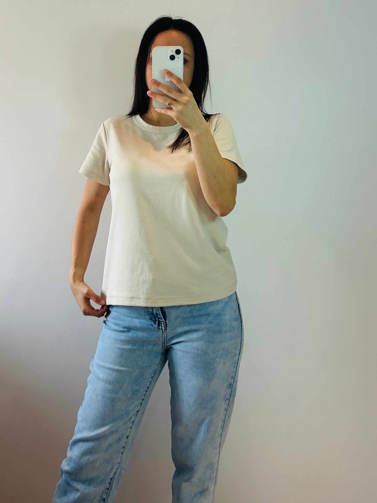 T-shirt Ecru