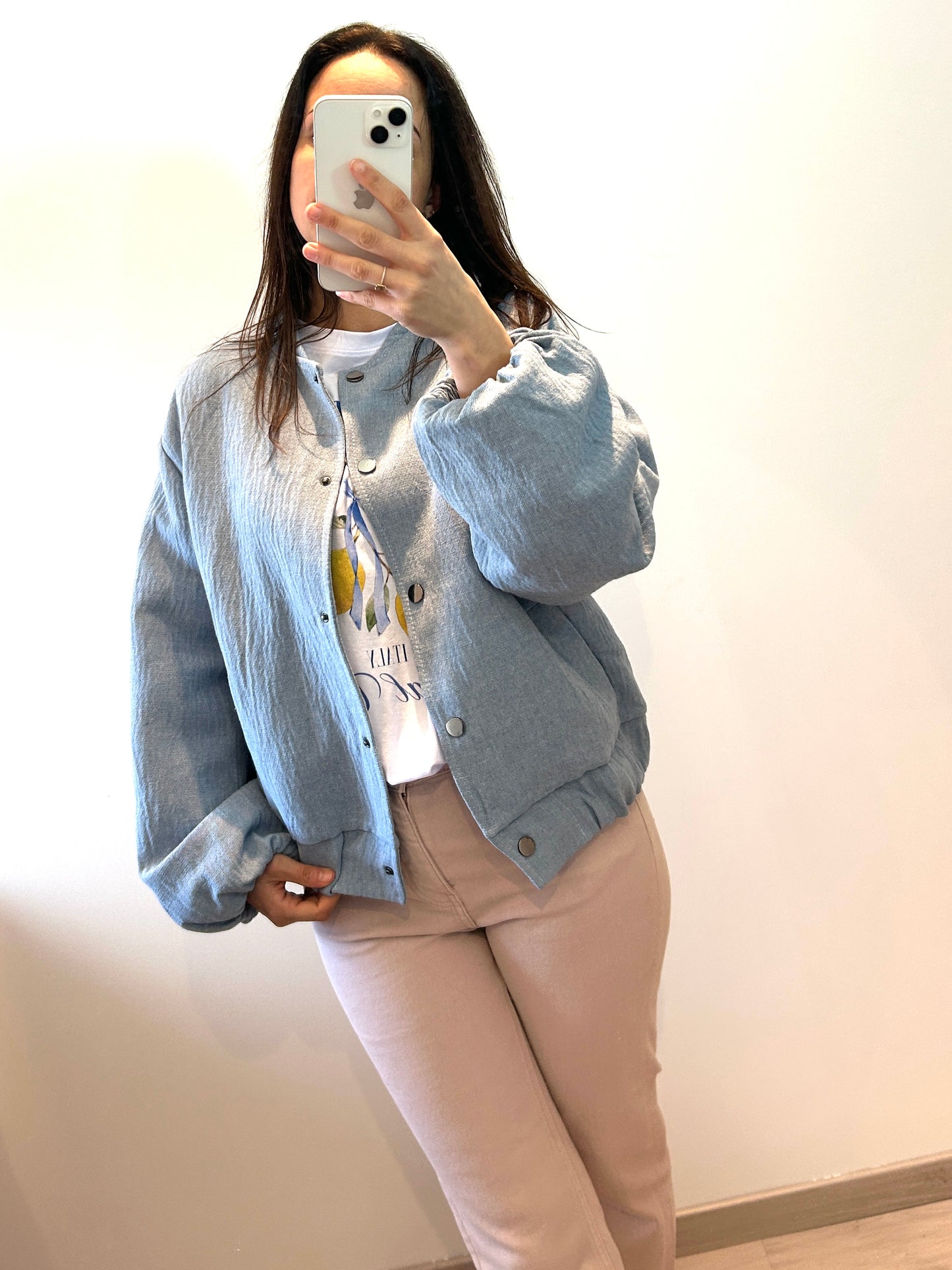 Jacket cool blue
