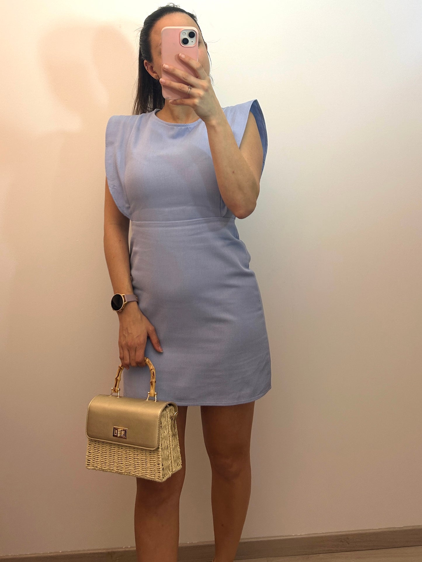 Dress blue deployed sleeve