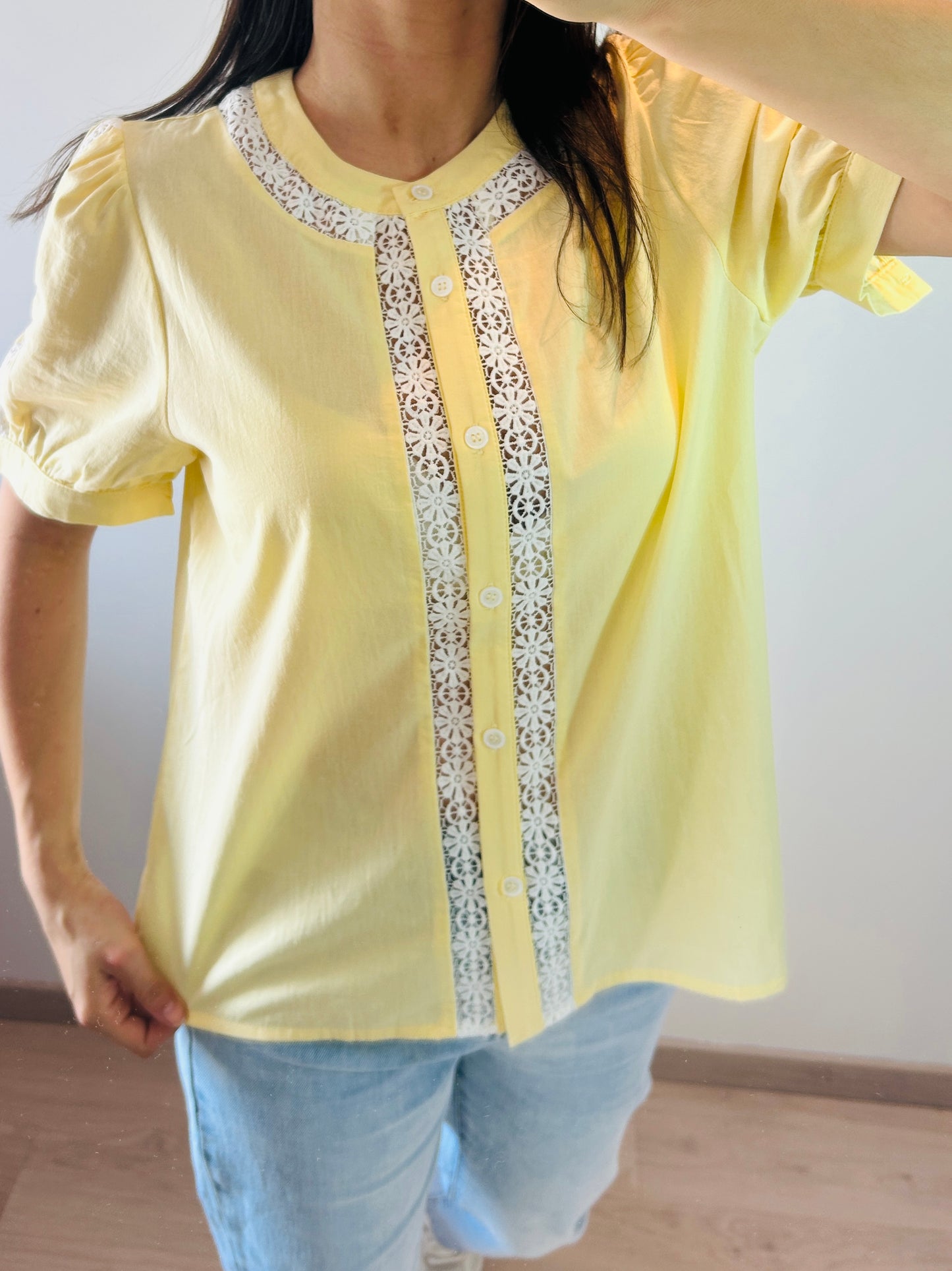 Blouse butteryellow
