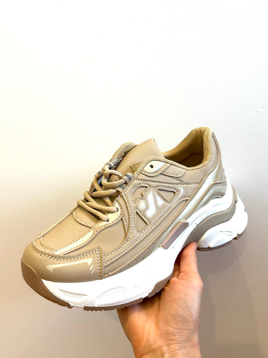 Sneakers casual beige