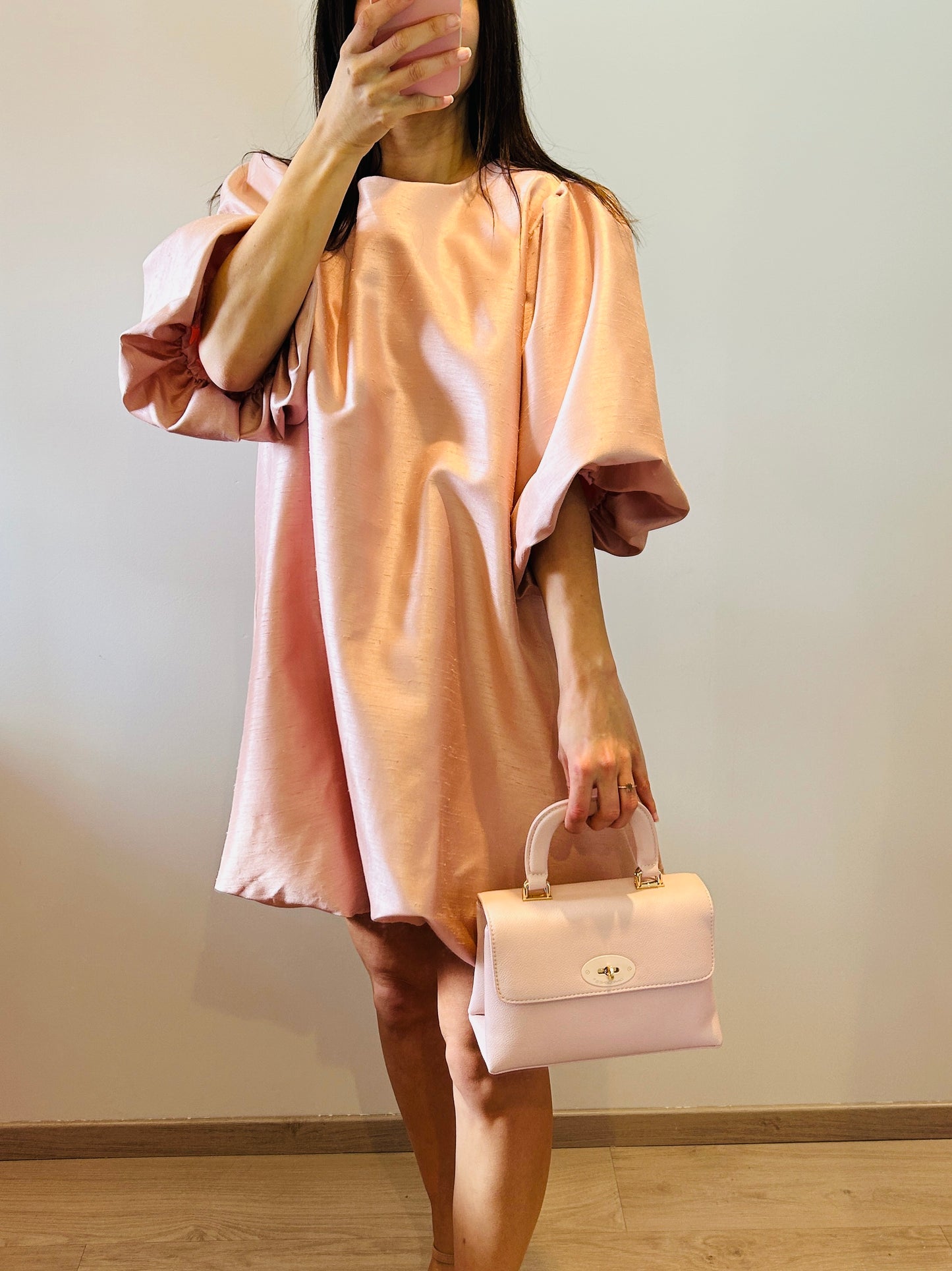 Balloon dress pink