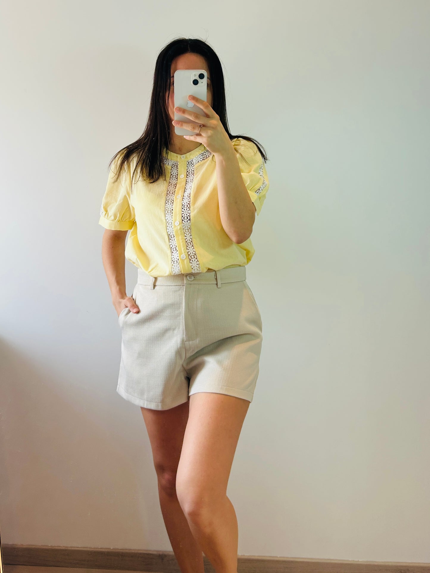 Blouse butteryellow