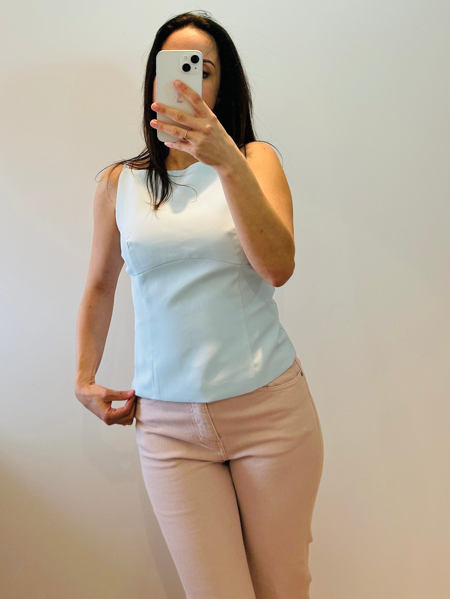 Top blue little bows