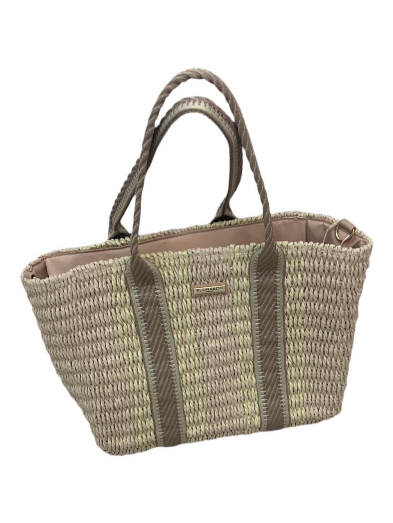 Woven shopper pink