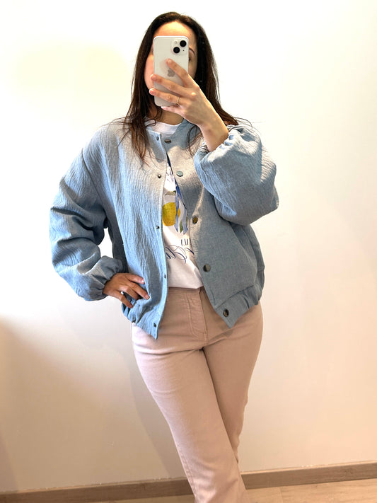 Jacket cool blue